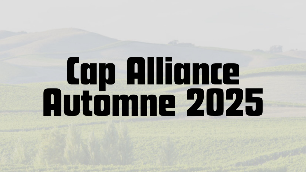 catalogue cap alliance automne 2025