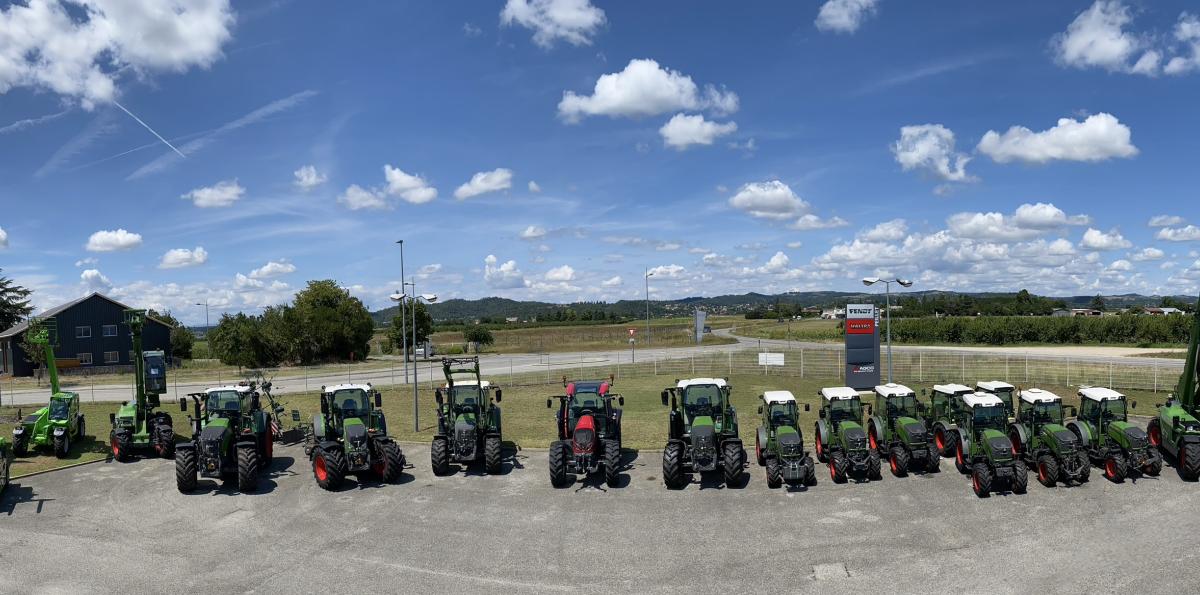 tracteurs Fendt Peillet Romans