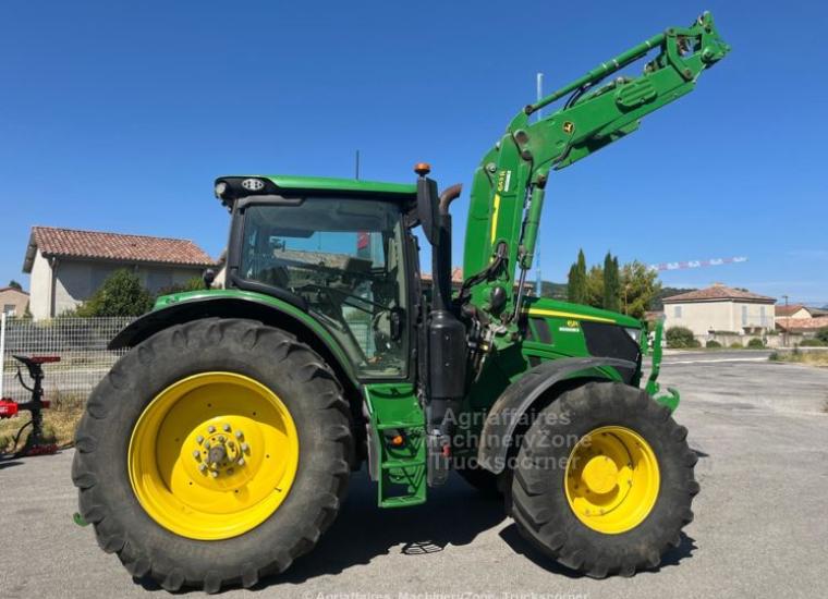 Tracteur John deere 6185R green vert